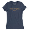 West Virginia Beer Women's T-Shirt-Indigo-Allegiant Goods Co. Vintage Sports Apparel