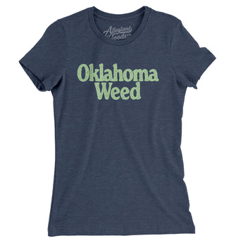Oklahoma Weed Women's T-Shirt-Allegiant Goods Co. Vintage Sports Apparel