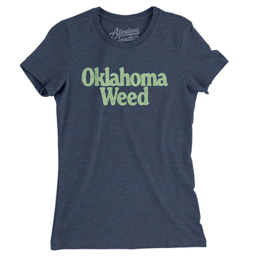 Oklahoma Weed Women's T-Shirt-Allegiant Goods Co. Vintage Sports Apparel
