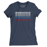 Minneapolis Repeat Women's T-Shirt-Allegiant Goods Co. Vintage Sports Apparel