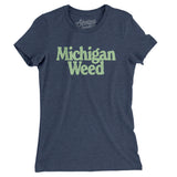 Michigan Weed Women's T-Shirt-Allegiant Goods Co. Vintage Sports Apparel