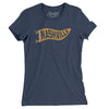 Nashville Pennant Women's T-Shirt-Indigo-Allegiant Goods Co. Vintage Sports Apparel