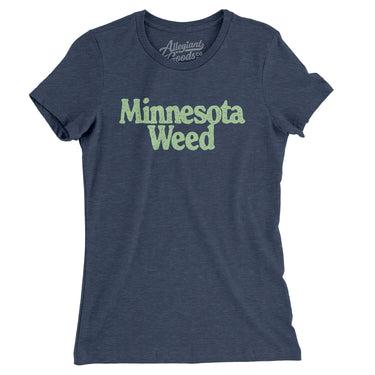Minnesota Weed Women's T-Shirt-Allegiant Goods Co. Vintage Sports Apparel