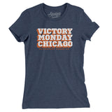 Victory Monday Chicago Women's T-Shirt-Allegiant Goods Co. Vintage Sports Apparel