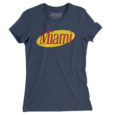 Miami Seinfeld Women's T-Shirt-Allegiant Goods Co. Vintage Sports Apparel