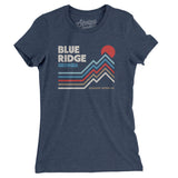 Blue Ridge Georgia Women's T-Shirt-Indigo-Allegiant Goods Co. Vintage Sports Apparel