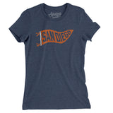 San Diego Pennant Women's T-Shirt-Allegiant Goods Co. Vintage Sports Apparel