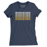Morgantown Repeat Women's T-Shirt-Allegiant Goods Co. Vintage Sports Apparel