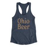 Ohio Beer Women's Racerback Tank-Allegiant Goods Co. Vintage Sports Apparel