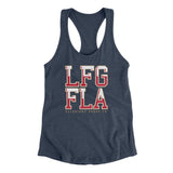Lfg Fla Women's Racerback Tank-Allegiant Goods Co. Vintage Sports Apparel