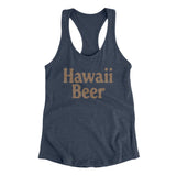 Hawaii Beer Women's Racerback Tank-Allegiant Goods Co. Vintage Sports Apparel