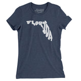 Florida State Shape Text Women's T-Shirt-Allegiant Goods Co. Vintage Sports Apparel