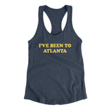 I've Been To Atlanta Women's Racerback Tank-Allegiant Goods Co. Vintage Sports Apparel