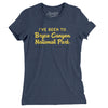 I've Been To Bryce Canyon National Park Women's T-Shirt-Indigo-Allegiant Goods Co. Vintage Sports Apparel