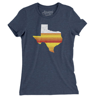 Houston Baseball Women's T-Shirt-Allegiant Goods Co. Vintage Sports Apparel