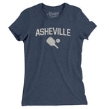 Asheville Pickleball Women's T-Shirt-Indigo-Allegiant Goods Co. Vintage Sports Apparel