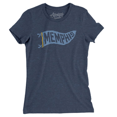 Memphis Pennant Women's T-Shirt-Allegiant Goods Co. Vintage Sports Apparel