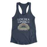 Lincoln Park Women's Racerback Tank-Allegiant Goods Co. Vintage Sports Apparel