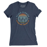 Ocala Florida Retro Badge Women's T-Shirt-Allegiant Goods Co. Vintage Sports Apparel