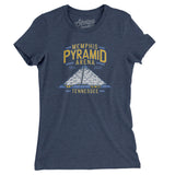 Memphis Pyramid Arena Women's T-Shirt-Allegiant Goods Co. Vintage Sports Apparel