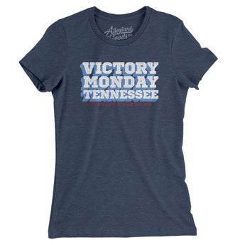 Victory Monday Tennessee Women's T-Shirt-Allegiant Goods Co. Vintage Sports Apparel