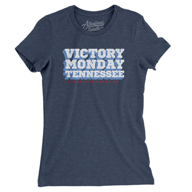 Victory Monday Tennessee Women's T-Shirt-Allegiant Goods Co. Vintage Sports Apparel