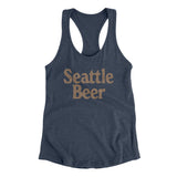 Seattle Beer Women's Racerback Tank-Allegiant Goods Co. Vintage Sports Apparel
