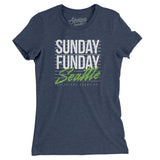 Sunday Funday Seattle Women's T-Shirt-Allegiant Goods Co. Vintage Sports Apparel