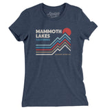 Mammoth Lakes California Women's T-Shirt-Indigo-Allegiant Goods Co. Vintage Sports Apparel