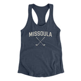 Missoula Golf Women's Racerback Tank-Indigo-Allegiant Goods Co. Vintage Sports Apparel