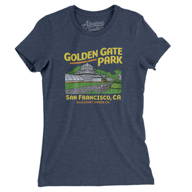 Golden Gate Park Women's T-Shirt-Allegiant Goods Co. Vintage Sports Apparel