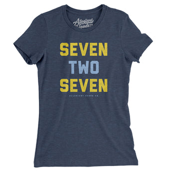St. Pete 727 Women's T-Shirt-Allegiant Goods Co. Vintage Sports Apparel