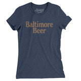 Baltimore Beer Women's T-Shirt-Allegiant Goods Co. Vintage Sports Apparel