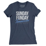 Sunday Funday Tennessee Women's T-Shirt-Allegiant Goods Co. Vintage Sports Apparel