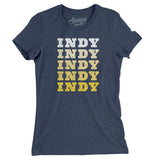 Indy Repeat Women's T-Shirt-Allegiant Goods Co. Vintage Sports Apparel