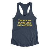 There's No Place Like San Antonio Women's Racerback Tank-Allegiant Goods Co. Vintage Sports Apparel