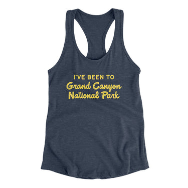 I've Been To Grand Canyon National Park Women's Racerback Tank-Allegiant Goods Co. Vintage Sports Apparel
