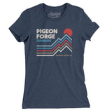 Pigeon Forge Tennessee Women's T-Shirt-Indigo-Allegiant Goods Co. Vintage Sports Apparel