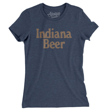 Indiana Beer Women's T-Shirt-Allegiant Goods Co. Vintage Sports Apparel