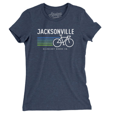 Jacksonville Cycling Women's T-Shirt-Allegiant Goods Co. Vintage Sports Apparel