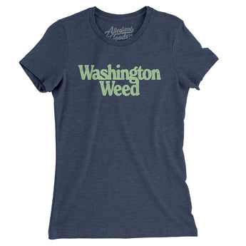 Washington Weed Women's T-Shirt-Allegiant Goods Co. Vintage Sports Apparel