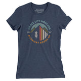 Cooke City Montana Retro Badge Women's T-Shirt-Allegiant Goods Co. Vintage Sports Apparel