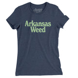 Arkansas Weed Women's T-Shirt-Allegiant Goods Co. Vintage Sports Apparel