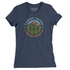 Flagstaff Arizona Retro Badge Women's T-Shirt-Indigo-Allegiant Goods Co. Vintage Sports Apparel