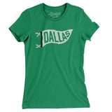 Dallas Pennant Women's T-Shirt-Allegiant Goods Co. Vintage Sports Apparel