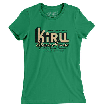 Kiru Steak House Los Angeles in Kelly Green Color