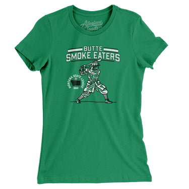 Butte Smoke Eaters Women's T-Shirt-Allegiant Goods Co. Vintage Sports Apparel