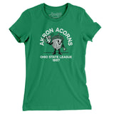 Akron Acorns Baseball Women's T-Shirt-Allegiant Goods Co. Vintage Sports Apparel