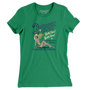 2 O'Clock Club Baltimore in Kelly Green Color