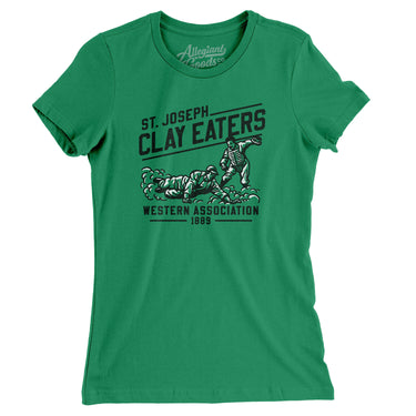 St Joseph Clay Eaters Women's T-Shirt-Allegiant Goods Co. Vintage Sports Apparel